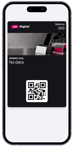 Rewards Card wallet card preview