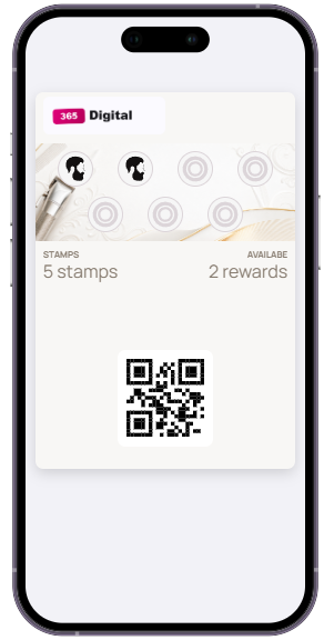 Stamp Card wallet card preview
